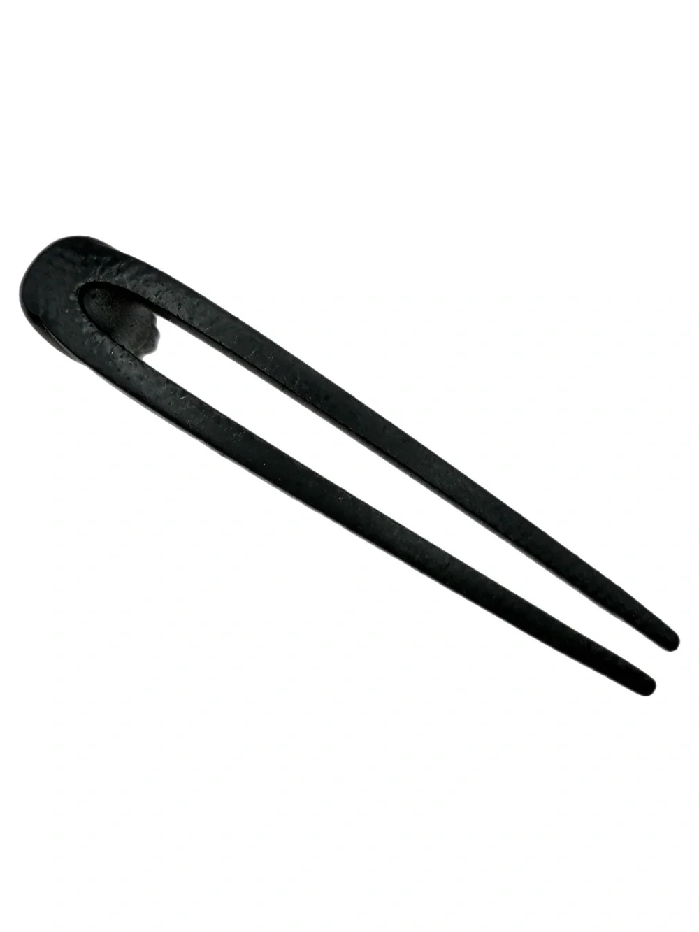Gothic Skull Hair Stick – Iridescent Double‑Prong Resin Hairpins